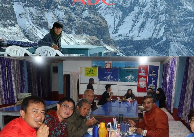Lunch at Annapurna Base Camp